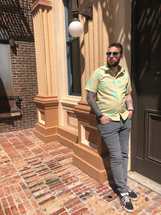 Men's Nick Wilde Short Sleeve Button Down Shirt