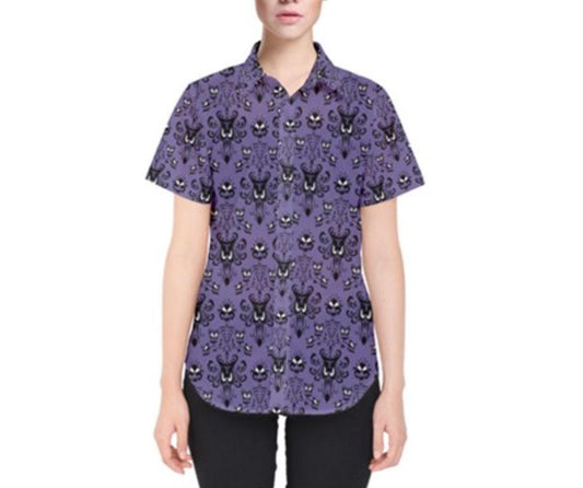 Women's HM Inspired Button Down Shirt