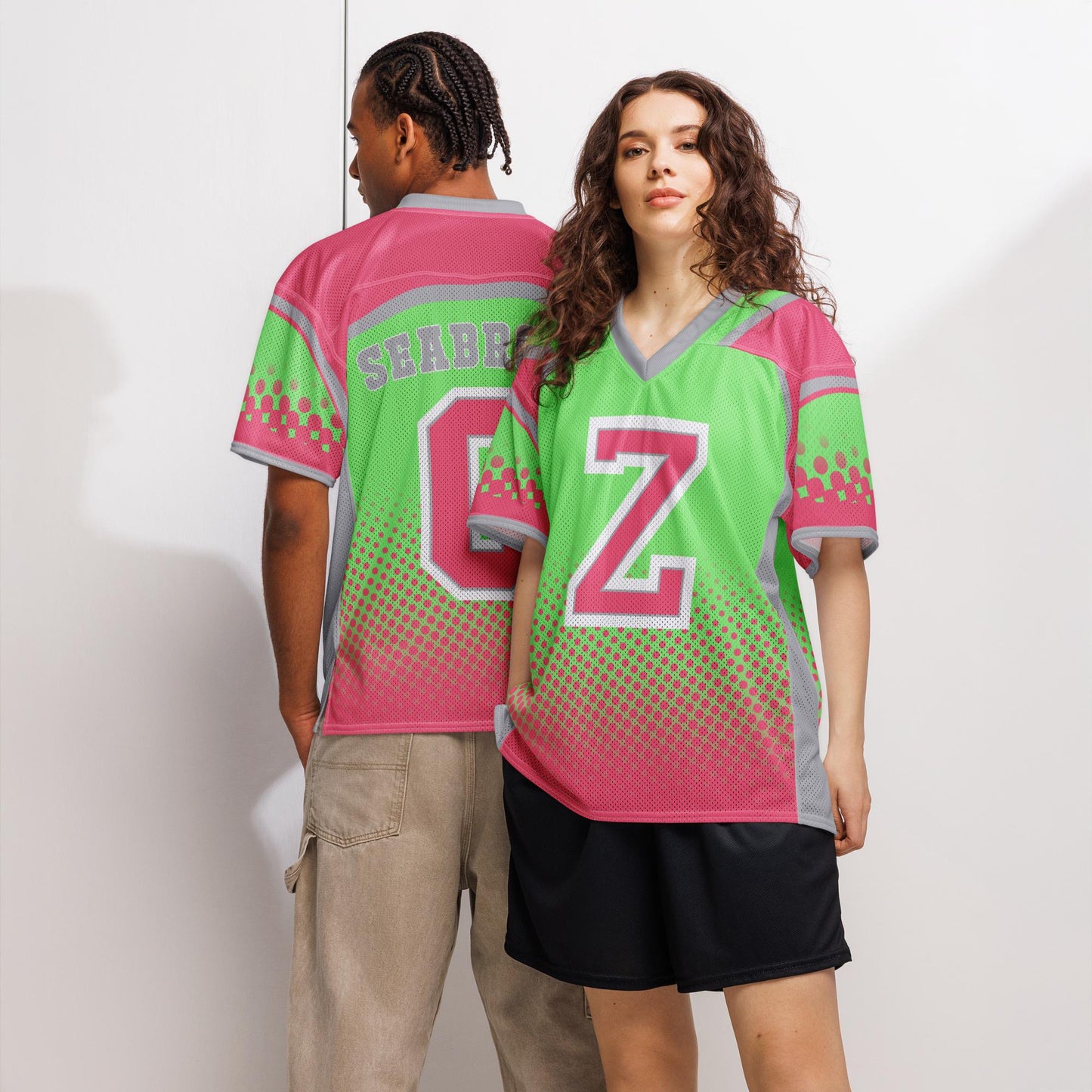 American football jersey