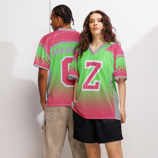 American football jersey