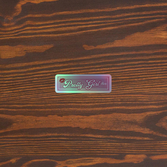 Pretty Girl Avenue Holographic stickers
