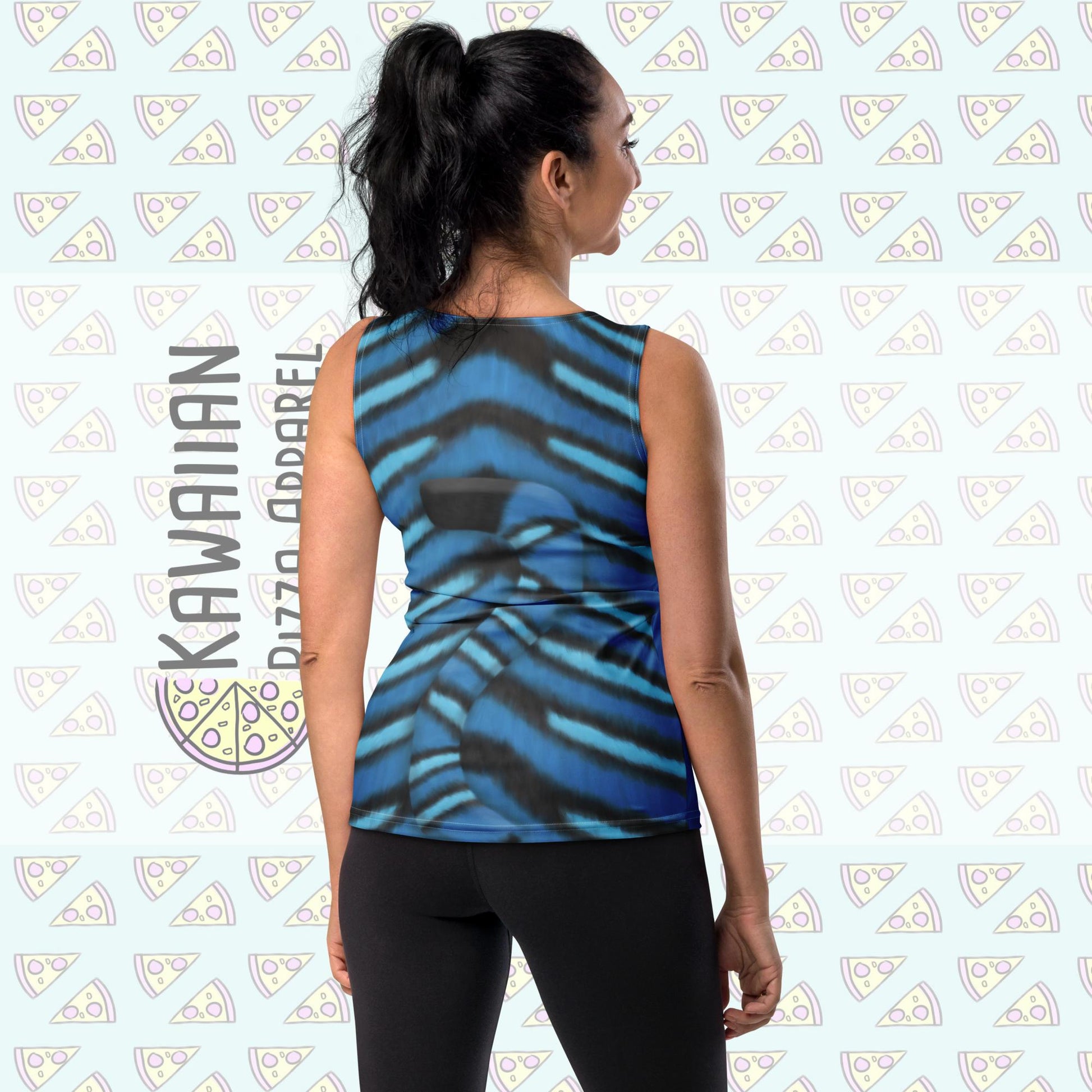 Derpy Tiger Inspired Sublimation Cut & Sew Tank Top