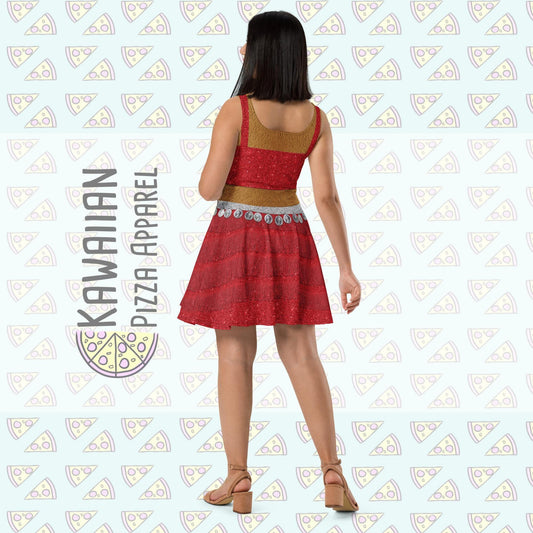 Women's Gazelle Inspired Skater Dress