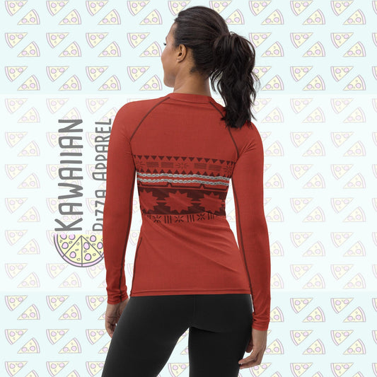 Women's Moana Inspired ATHLETIC Long Sleeve