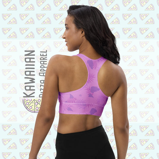 Nick Wilde Inspired Recycled Longline Sports Bra