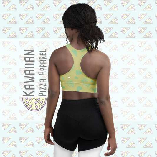 Nick Wilde Inspired Recycled Longline Sports Bra