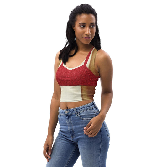 Gazelle Inspired Crop Top