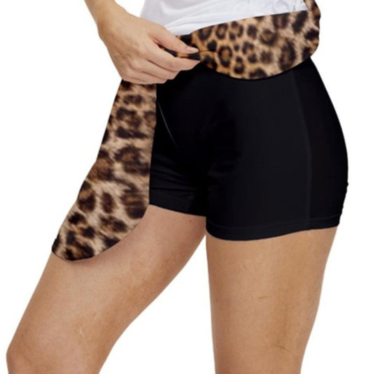 Leopard print Skater Sport Skort