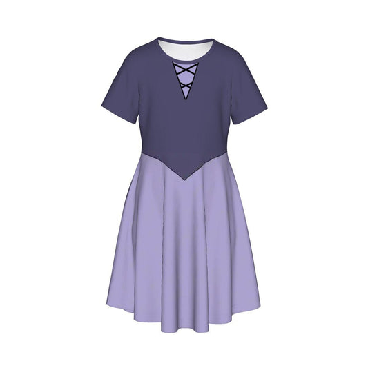 Kid's Vanessa Inspired Short Sleeve Dress