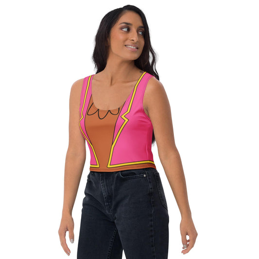 Women's Panchito Three Caballeros Inspired Crop Top
