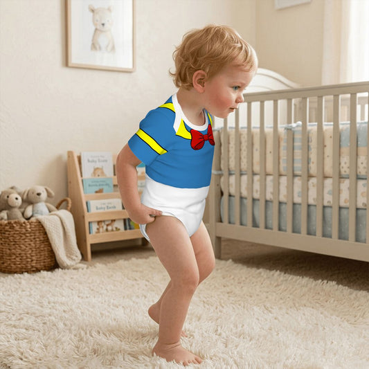 Donald Inspired Baby Bodysuit