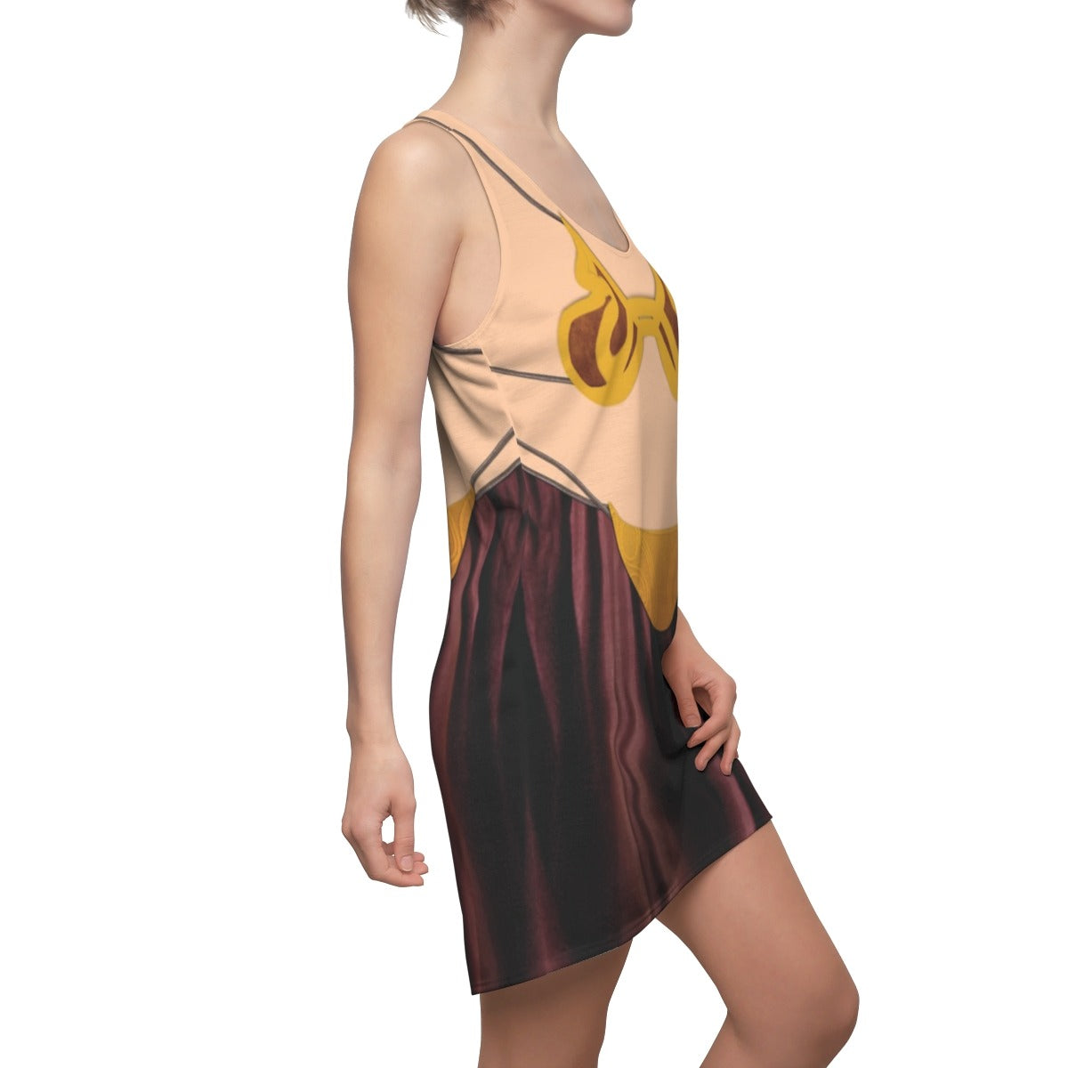 Women's Slave Leia Inspired Racerback Dress