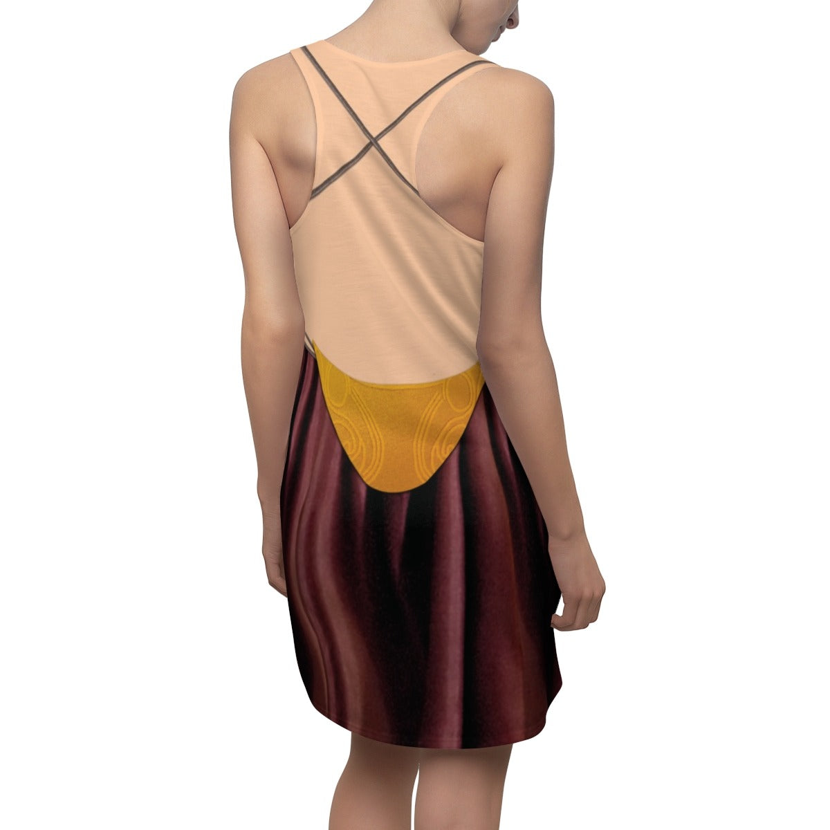 Women's Slave Leia Inspired Racerback Dress