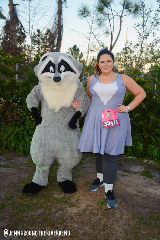 Meeko Pocahontas Inspired Sleeveless Flare Dress