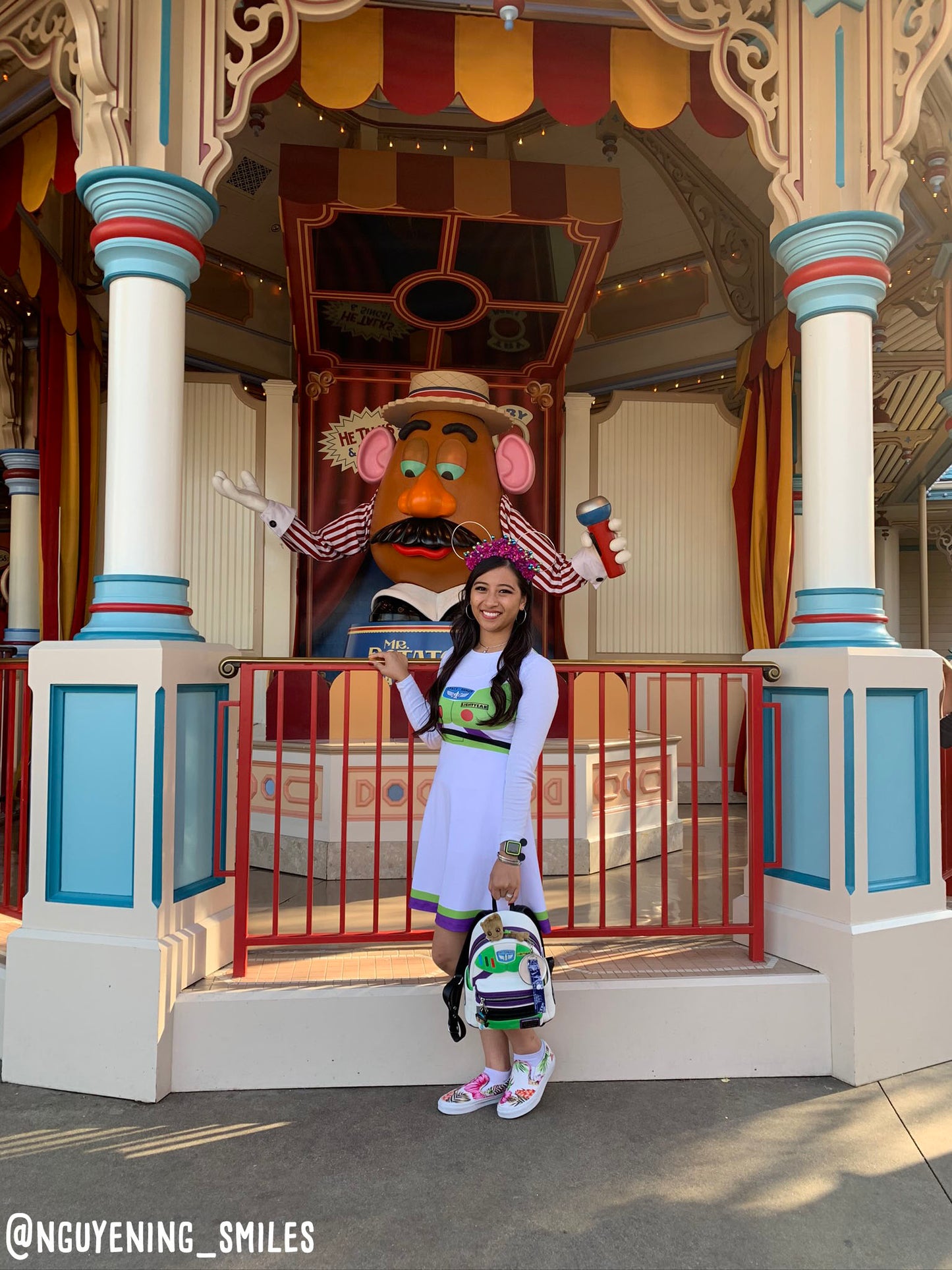 Buzz Lightyear Inspired Sleeveless Dress