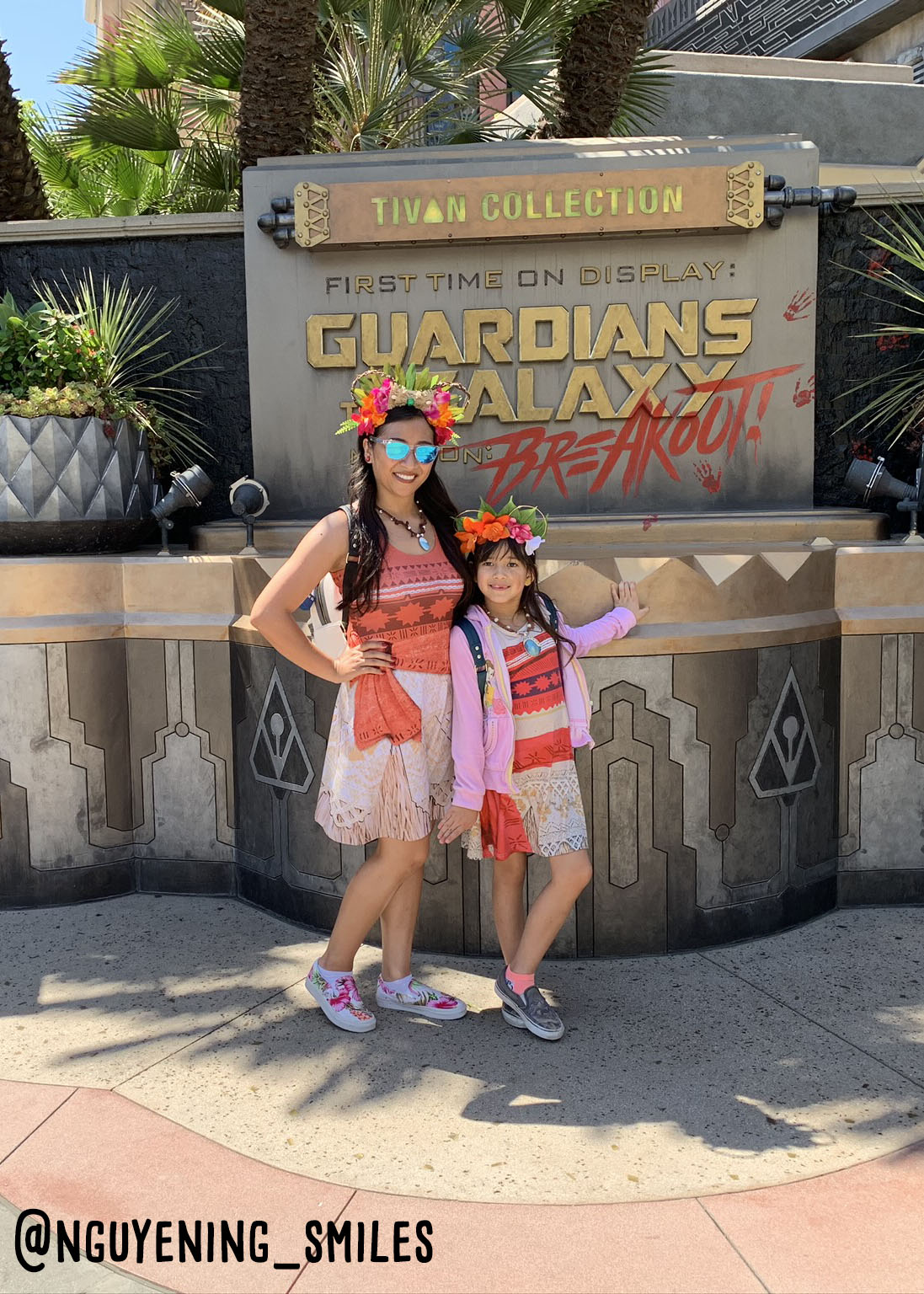 Moana Inspired Sleeveless Dress