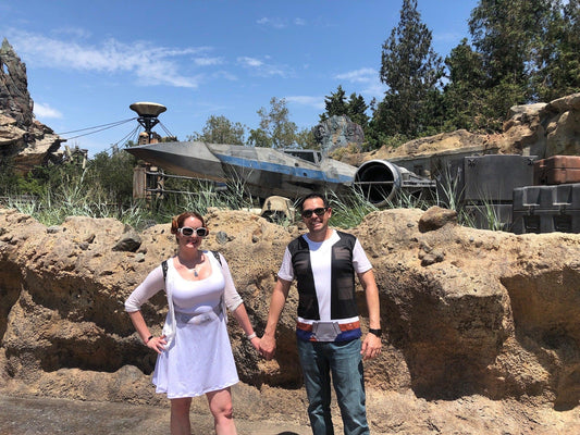 Princess Leia Inspired Sleeveless Flare Dress