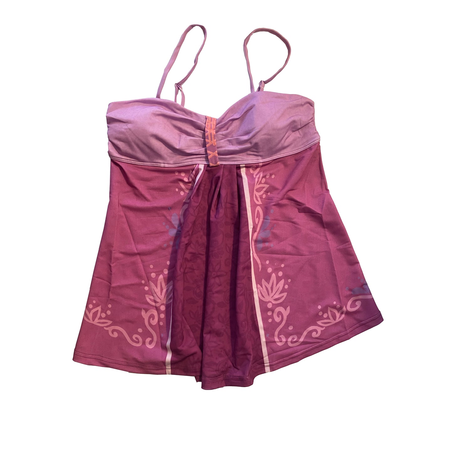 Rapunzel Inspired Babydoll Tankini Set