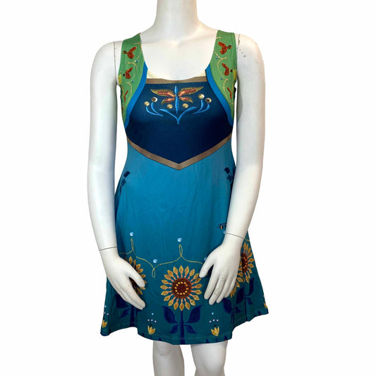 Anna Fever Inspired Sleeveless Flare Dress