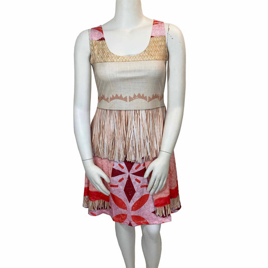 Sina Inspired Sleeveless Flare Dress