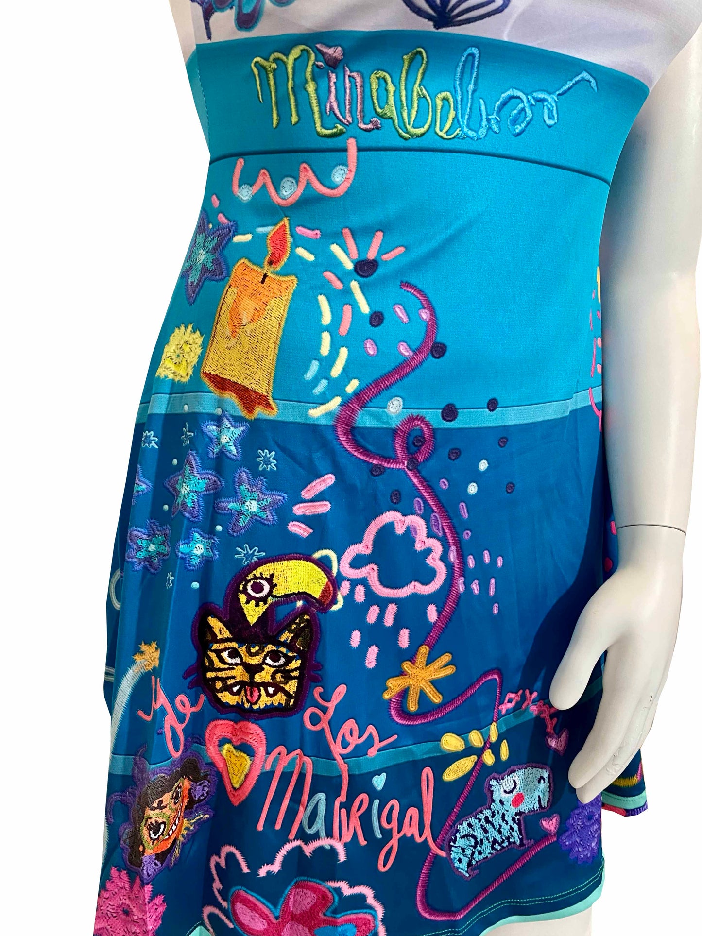 Mirabel Inspired Sleeveless Dress