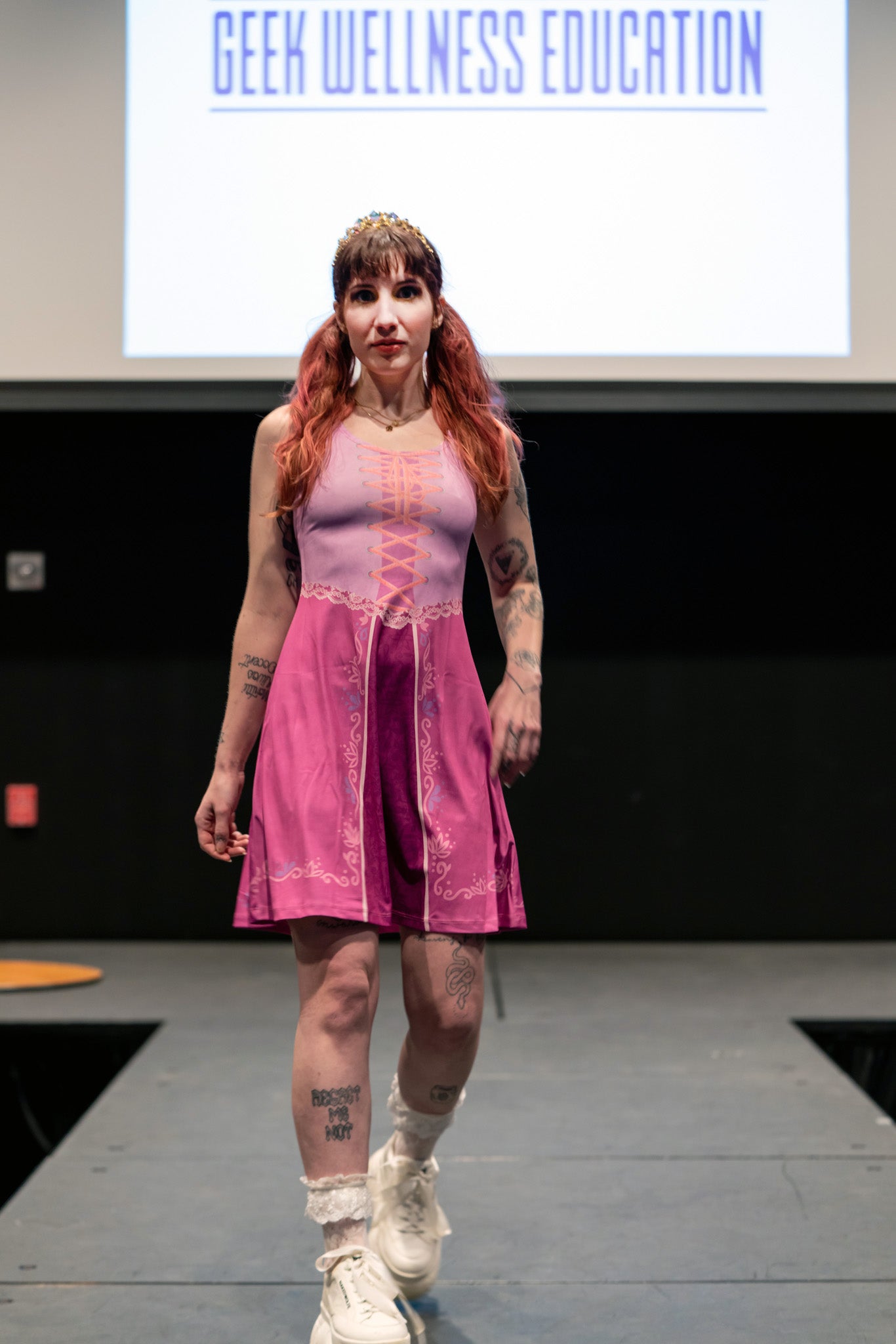 Rapunzel Inspired Sleeveless Dress