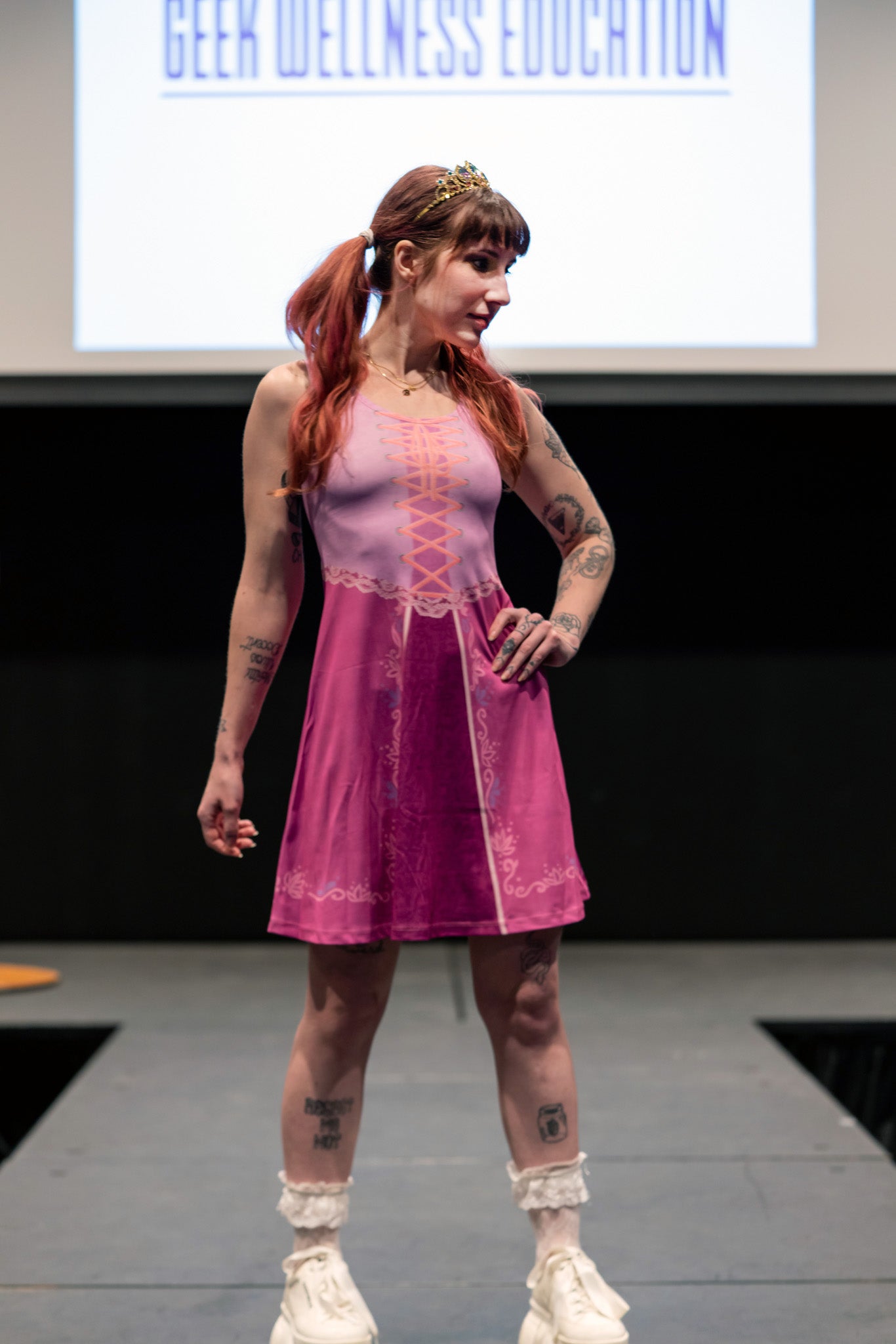 Rapunzel Inspired Sleeveless Dress