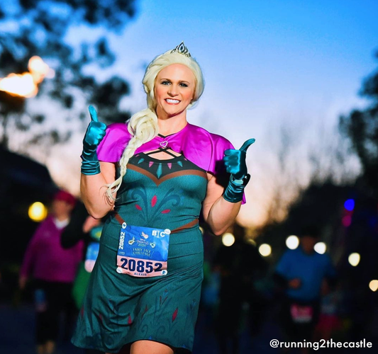 Elsa Coronation Inspired Sleeveless Flare Dress