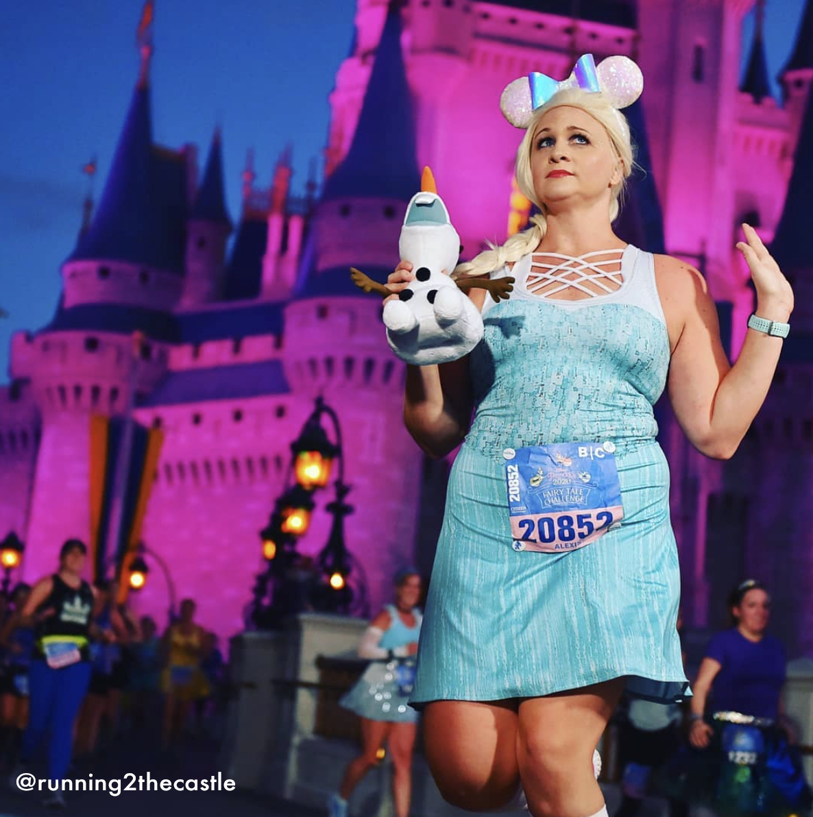 Elsa Inspired Sleeveless Dress