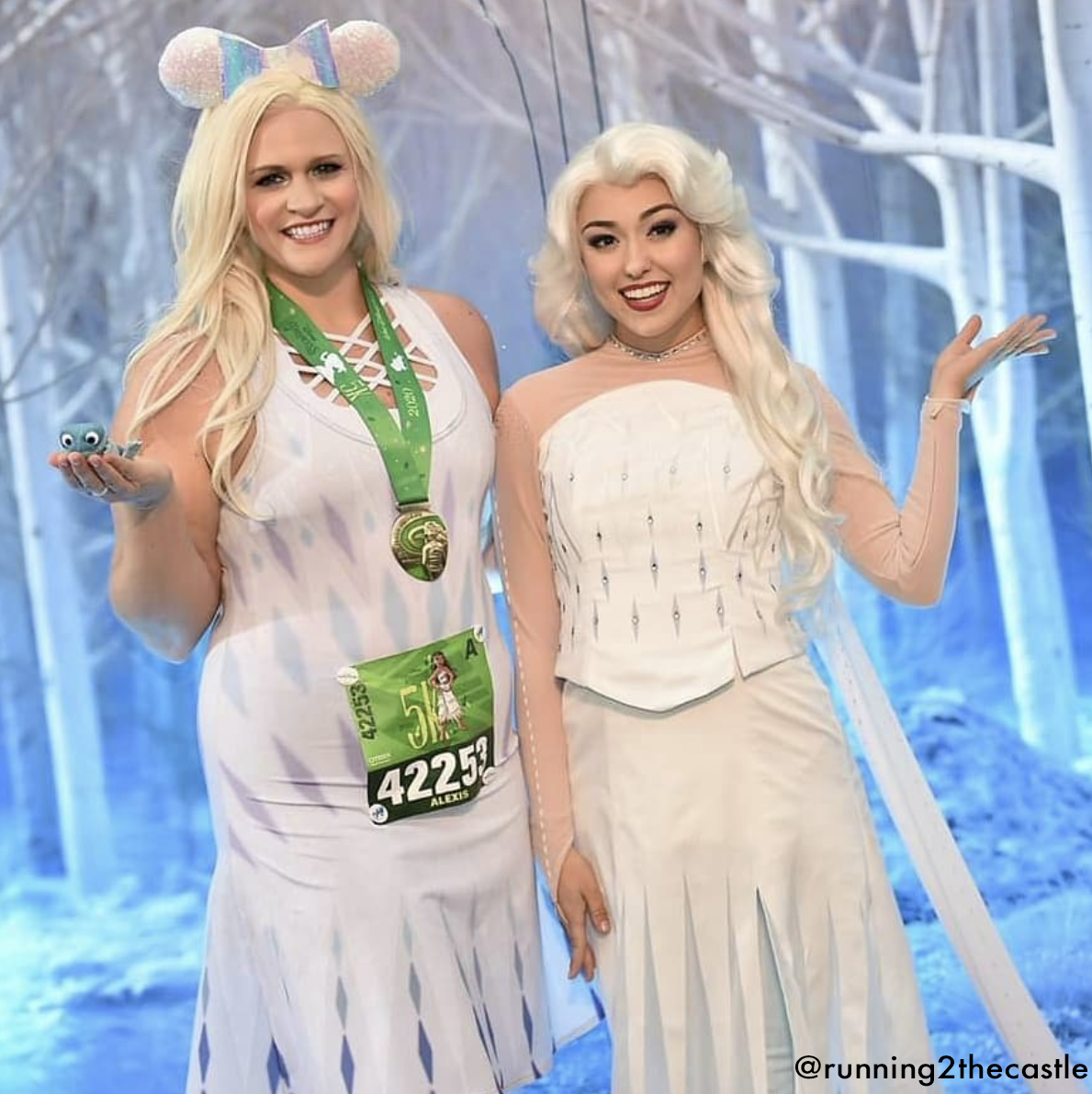 Elsa Elements Inspired Sleeveless Dress