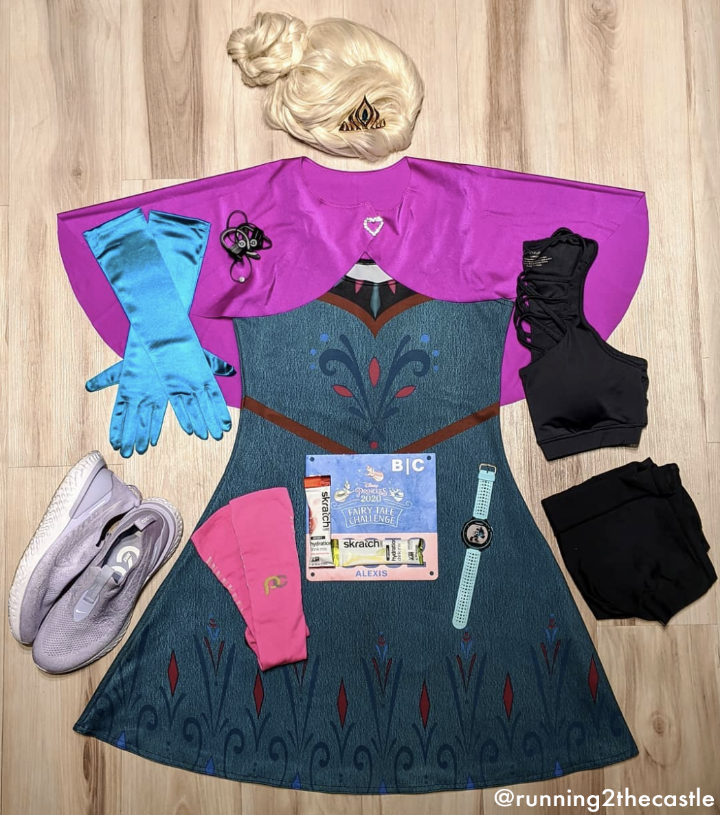 Elsa Coronation Inspired Sleeveless Flare Dress