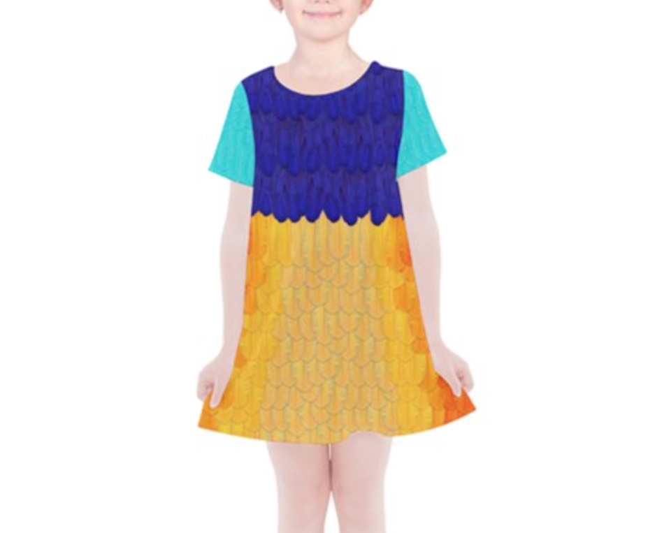 Kid's Kevin Inspired Short Sleeve Dress