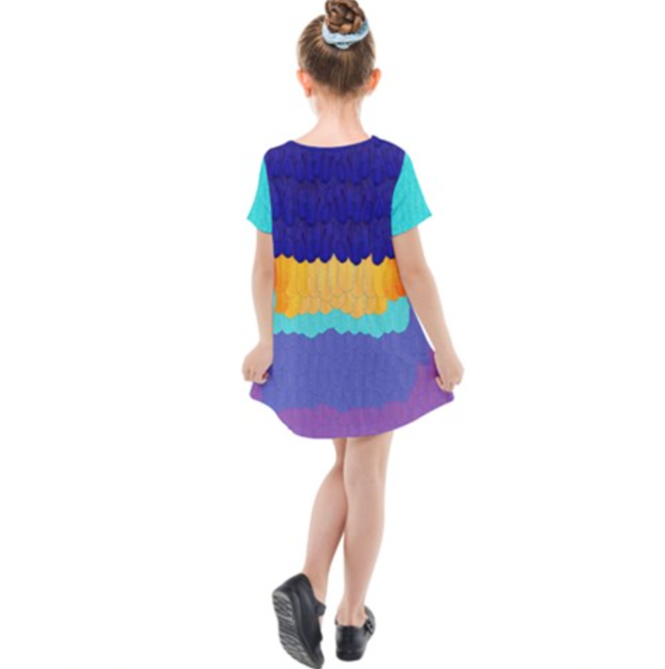 Kid's Kevin Inspired Short Sleeve Dress