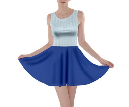 Sadness Inspired Skater Dress