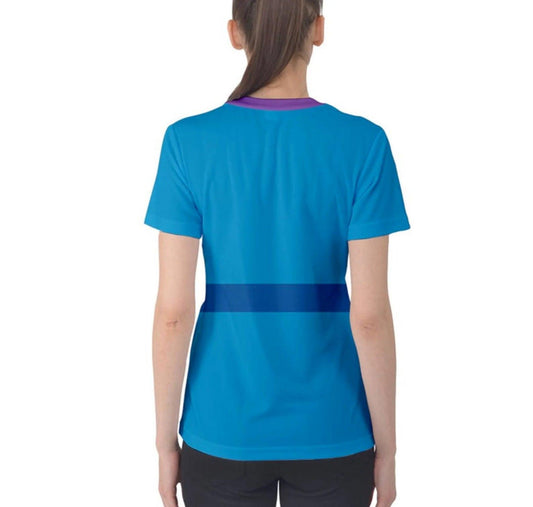 Women's Alien Inspired ATHLETIC Short Sleeve Shirt
