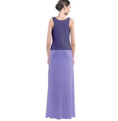 The Little Mermaid Vanessa Inspired Tank Style Maxi Dress