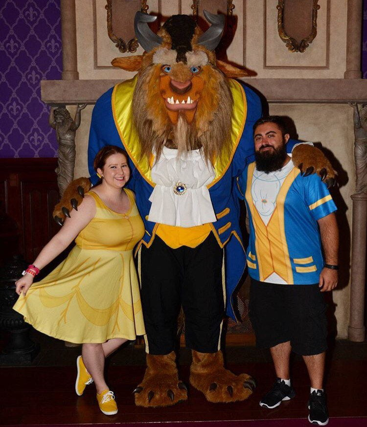 Belle Inspired Skater Dress