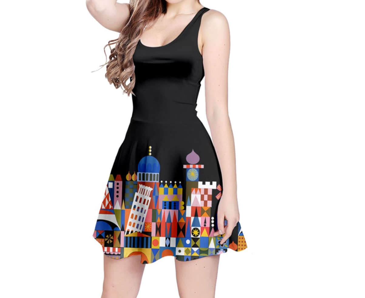 It's A Small World Inspired Sleeveless Dress