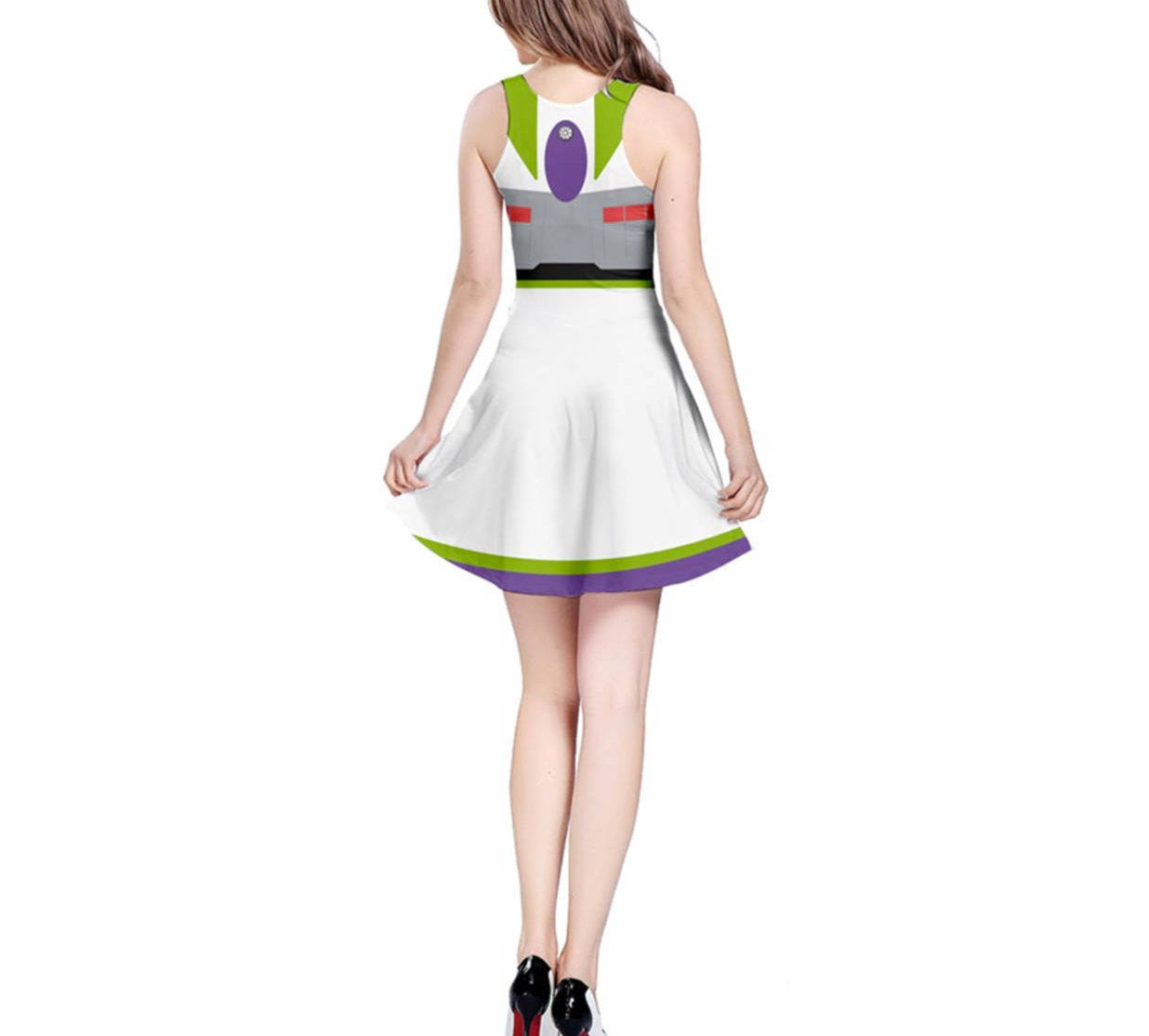 Buzz Lightyear Toy Story Inspired Sleeveless Dress
