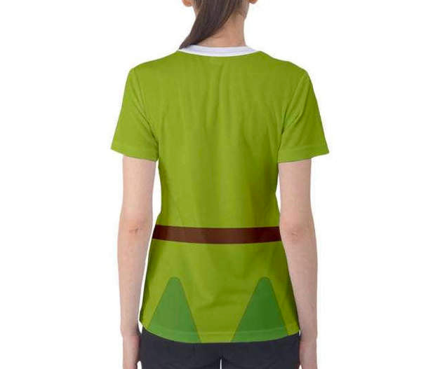Women&#39;s Peter Pan Inspired ATHLETIC Shirt