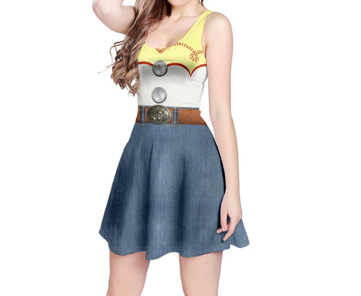 Jessie Toy Story Inspired Sleeveless Dress