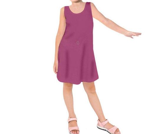 Kid's Pain Hercules Inspired Sleeveless Dress