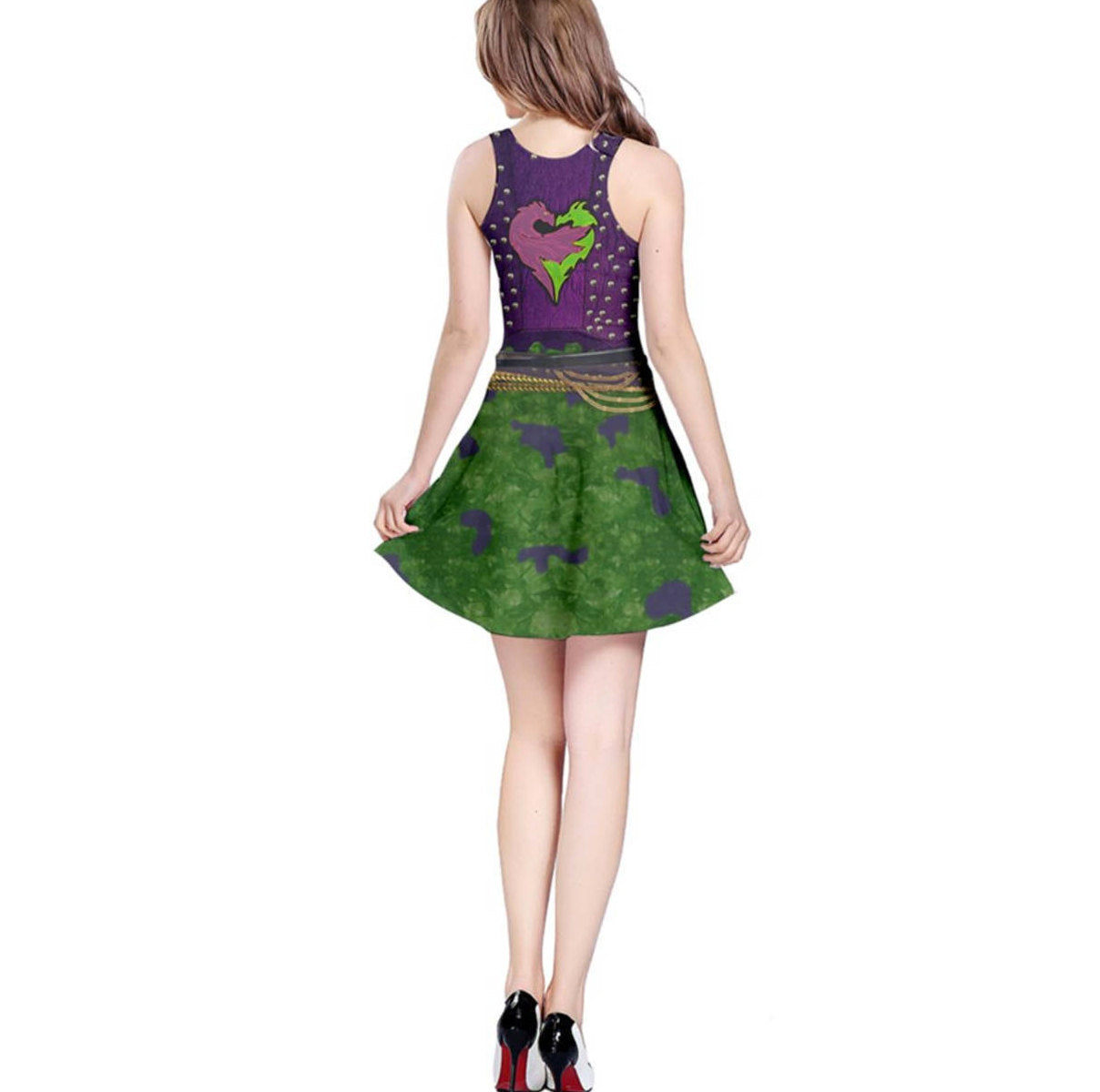 Mal Descendants 2 Inspired Sleeveless Dress