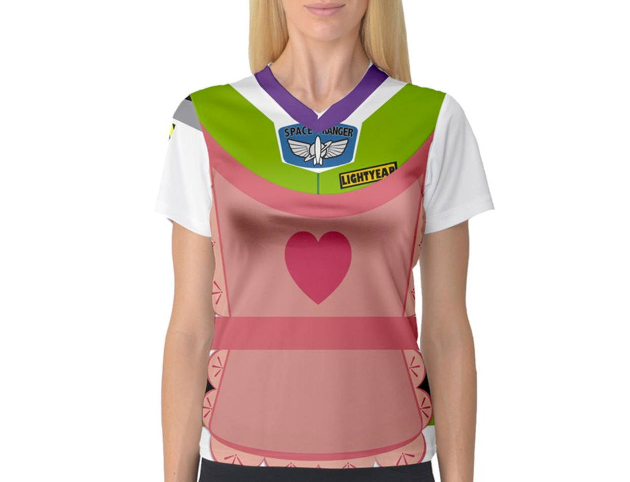 Women's Mrs. Nesbit Buzz Lightyear Toy Story Inspired ATHLETIC Shirt