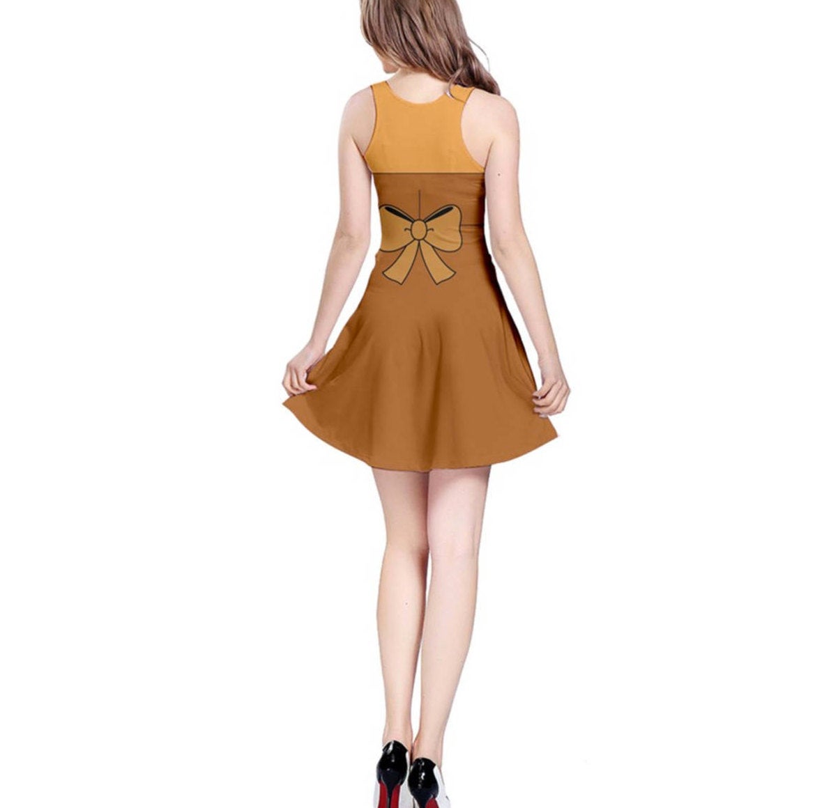 Yellow Bimbette Beauty and the Beast Inspired Sleeveless Dress