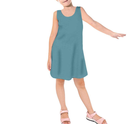 Kid's Panic Hercules Inspired Sleeveless Dress