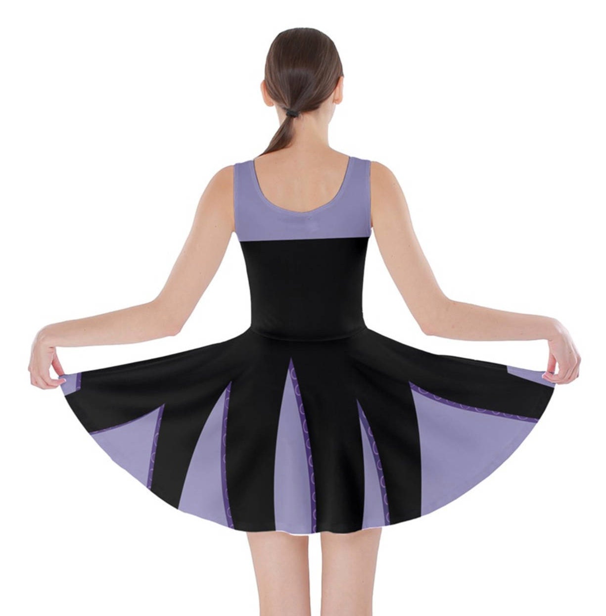 RUSH ORDER: Ursula (No Necklace) Little Mermaid Inspired Skater Dress
