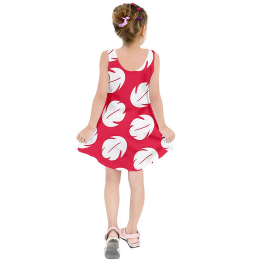Kid's Lilo and Stitch Inspired Sleeveless Dress