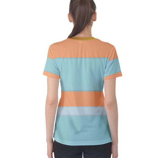 RUSH ORDER: Women's Princess Jasmine Aladdin Inspired ATHLETIC Shirt