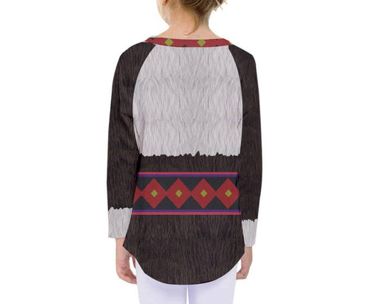 Kid's Sven Frozen Inspired Long Sleeve Shirt